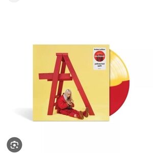 Don't Smile At Me Target Exclusive Yellow/red split by Billie Eilish